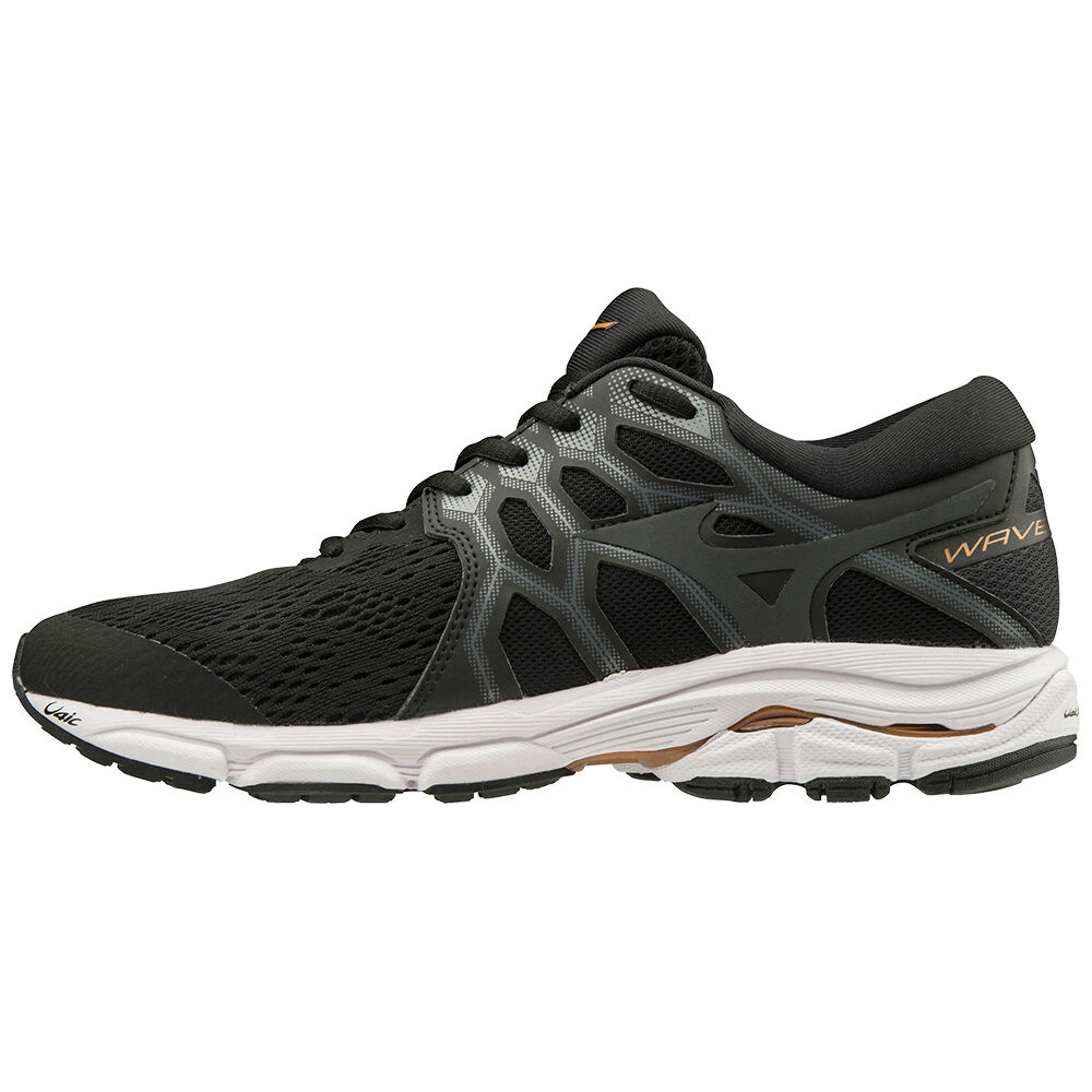 Zapatillas Running Mizuno Wave Equate 4 Hombre Negras/Gris España ZMIB-83294